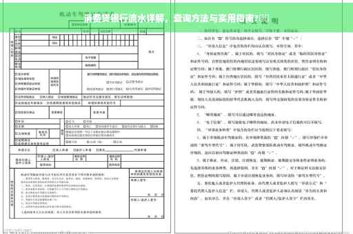 消费贷银行流水详解，查询方法与实用指南?⚡️