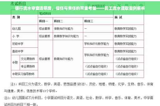 银行流水审查透明度，信任与责任的双重考量——员工流水调取案例解析