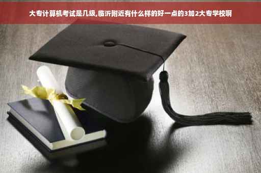 大专计算机考试是几级,临沂附近有什么样的好一点的3加2大专学校啊