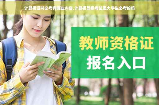 计算机证书必考有哪些内容,计算机等级考试是大学生必考的吗