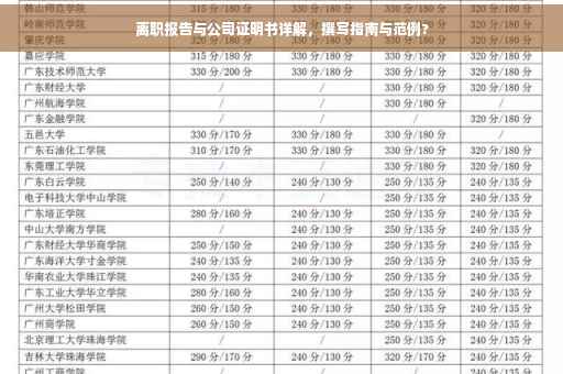 离职报告与公司证明书详解，撰写指南与范例?