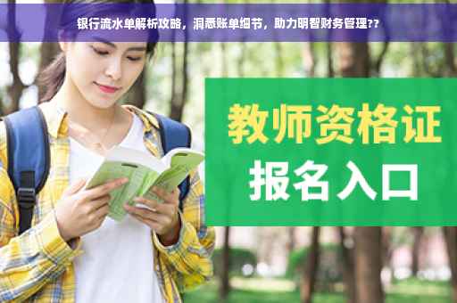 银行流水单解析攻略，洞悉账单细节，助力明智财务管理??