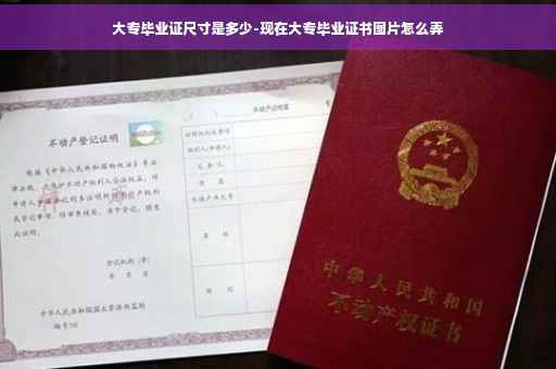 大专毕业证尺寸是多少-现在大专毕业证书图片怎么弄