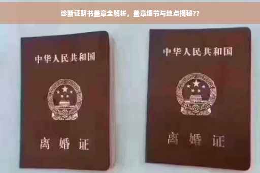 诊断证明书盖章全解析，盖章细节与地点揭秘??