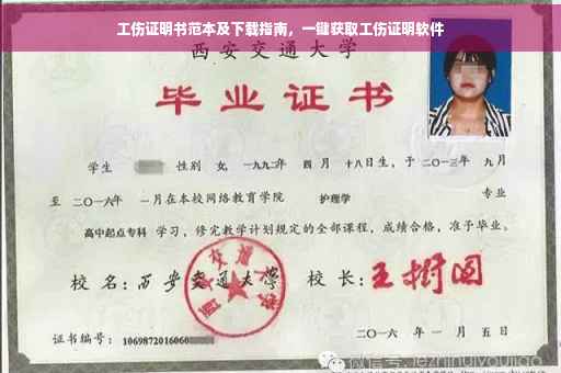 工伤证明书范本及下载指南，一键获取工伤证明软件