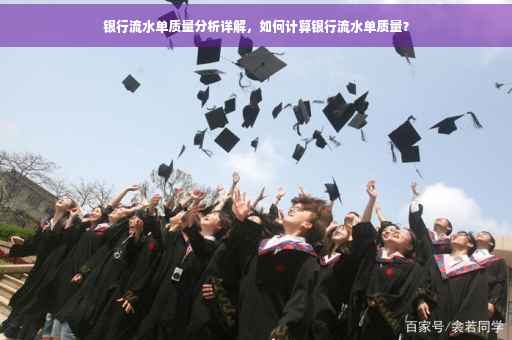 银行流水单质量分析详解，如何计算银行流水单质量？