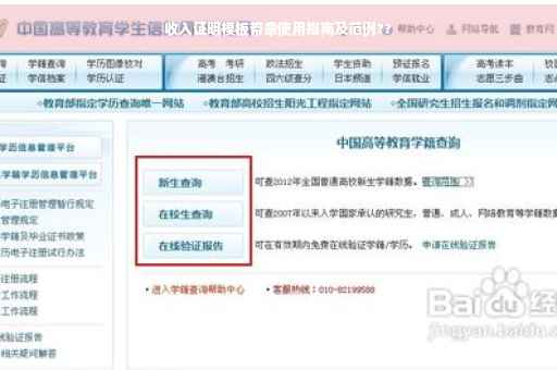 收入证明模板带章使用指南及范例??