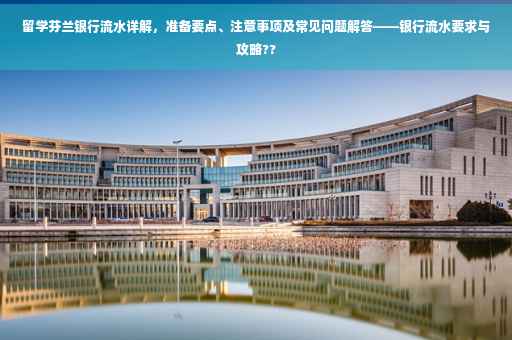 留学芬兰银行流水详解，准备要点、注意事项及常见问题解答——银行流水要求与攻略??