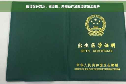 解读银行流水，重要性、所需证件及解读方法全解析