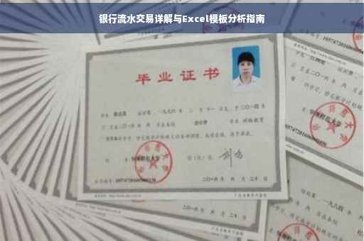 银行流水交易详解与Excel模板分析指南