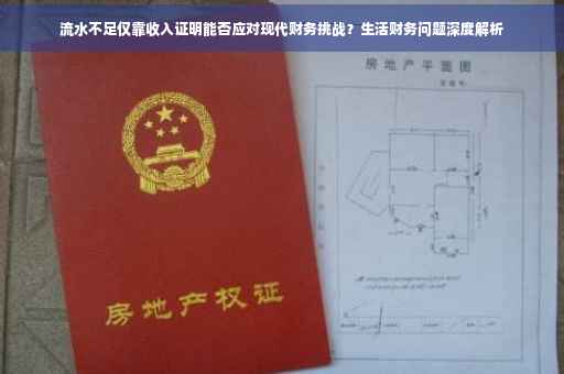 流水不足仅靠收入证明能否应对现代财务挑战？生活财务问题深度解析