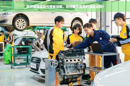 学习课程证明书模板详解，如何撰写有效的课程证明？