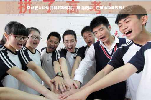 签证收入证明开具对象详解，申请流程、注意事项全攻略?