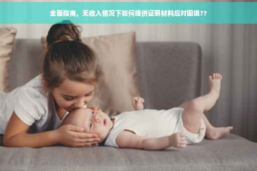 全面指南，无收入情况下如何提供证明材料应对困境??
