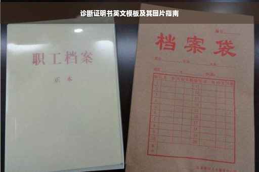 诊断证明书英文模板及其图片指南