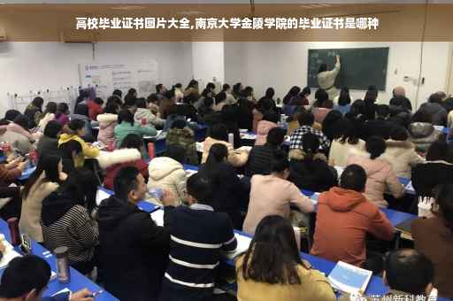高校毕业证书图片大全,南京大学金陵学院的毕业证书是哪种