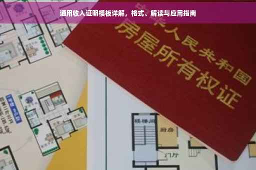 通用收入证明模板详解，格式、解读与应用指南