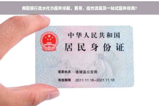 南阳银行流水代办服务详解，费用、操作流程及一站式服务指南?