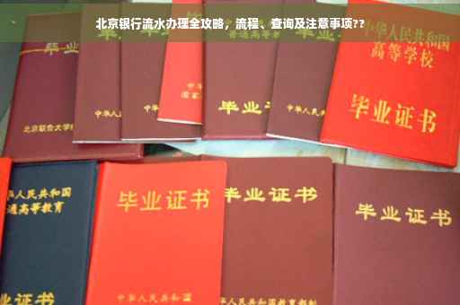 北京银行流水办理全攻略，流程、查询及注意事项??