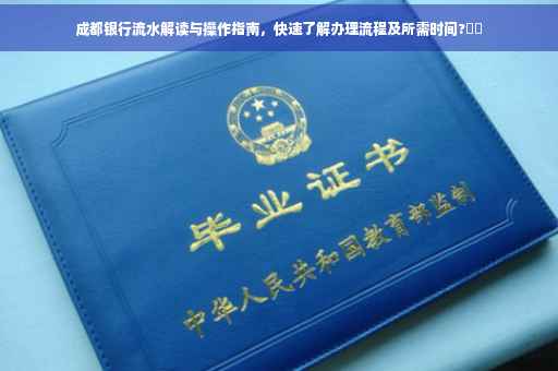 成都银行流水解读与操作指南，快速了解办理流程及所需时间?⚡️