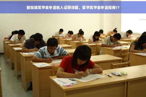 新加坡奖学金申请收入证明详解，留学奖学金申请指南??