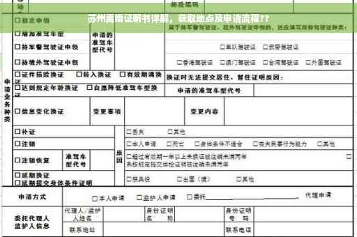 苏州离婚证明书详解，获取地点及申请流程??