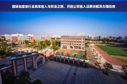 揭秘自媒体行业真实收入与创业之路，开前公司收入证明详解及办理指南