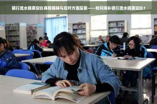 银行流水摘要空白真相揭秘与应对方案探索——如何填补银行流水摘要空白？