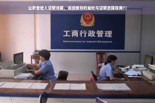 公积金收入证明详解，连续缴存的益处与证明流程指南?✨