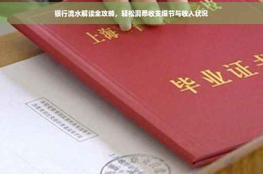 银行流水解读全攻略，轻松洞悉收支细节与收入状况