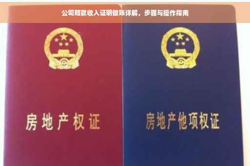 公司赔款收入证明做账详解，步骤与操作指南