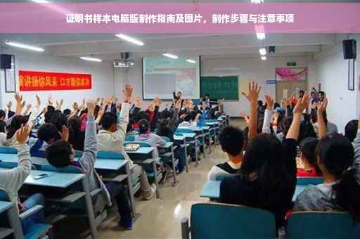 证明书样本电脑版制作指南及图片，制作步骤与注意事项