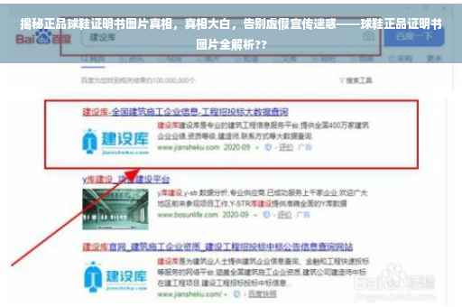 揭秘正品球鞋证明书图片真相，真相大白，告别虚假宣传迷惑——球鞋正品证明书图片全解析??