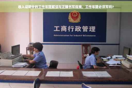 收入证明中的工作年限解读与正确书写指南，工作年限必须写吗？