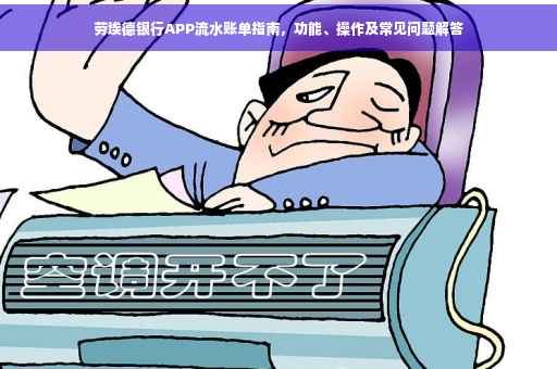 劳埃德银行APP流水账单指南，功能、操作及常见问题解答