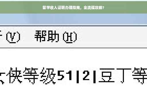 留学收入证明办理指南，全流程攻略?