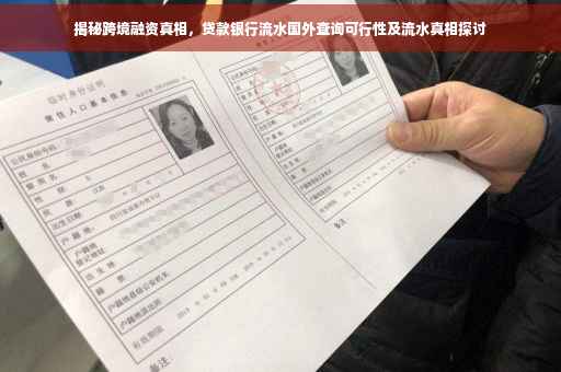 揭秘跨境融资真相，贷款银行流水国外查询可行性及流水真相探讨