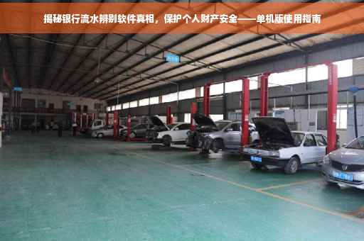 揭秘银行流水辨别软件真相，保护个人财产安全——单机版使用指南