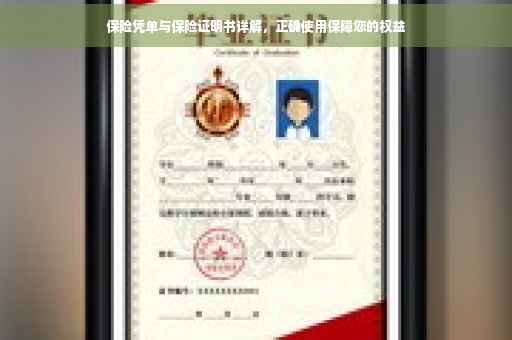 保险凭单与保险证明书详解，正确使用保障您的权益