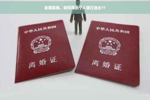 全面指南，如何导出个人银行流水??