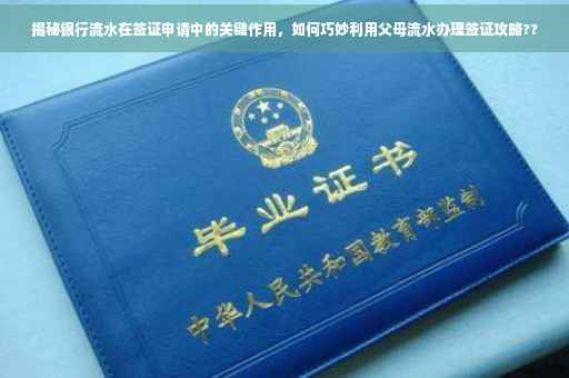 揭秘银行流水在签证申请中的关键作用，如何巧妙利用父母流水办理签证攻略??
