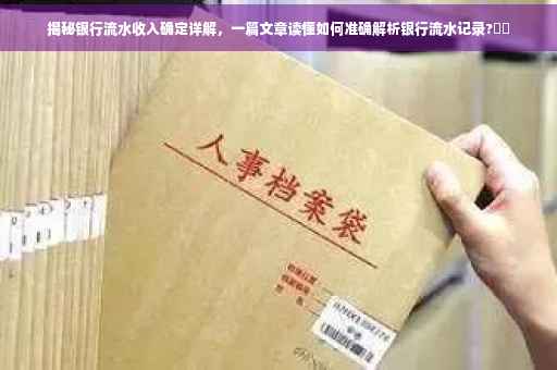 揭秘银行流水收入确定详解，一篇文章读懂如何准确解析银行流水记录?⚡️
