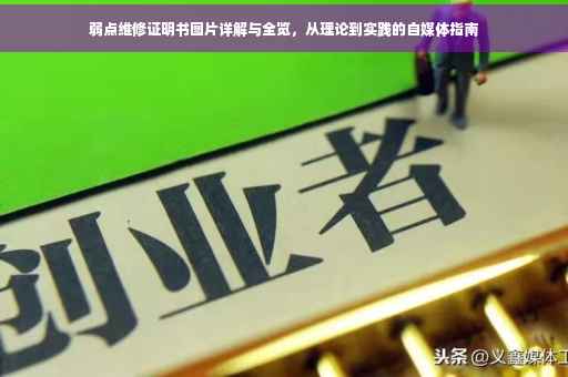 弱点维修证明书图片详解与全览，从理论到实践的自媒体指南