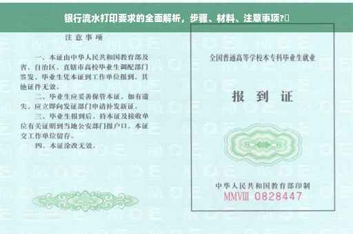银行流水打印要求的全面解析，步骤、材料、注意事项?✨