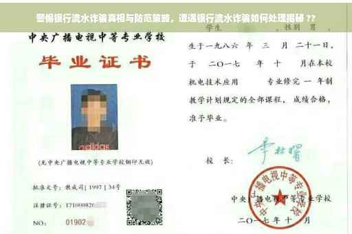 警惕银行流水诈骗真相与防范策略，遭遇银行流水诈骗如何处理揭秘 ??