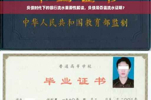 负债时代下的银行流水重要性解读，负债是否需流水证明？