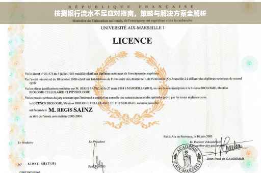 按揭银行流水不足应对指南，策略与解决方案全解析