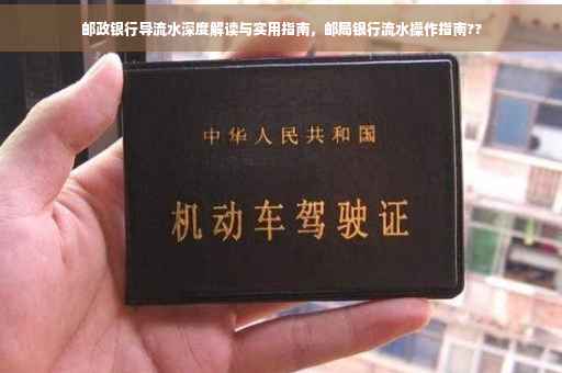 邮政银行导流水深度解读与实用指南，邮局银行流水操作指南??