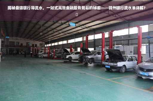 揭秘盘锦银行导流水，一站式高效金融服务背后的秘密——锦州银行流水单详解?✨