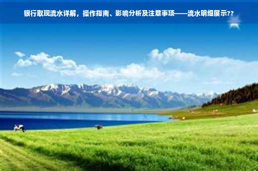 银行取现流水详解，操作指南、影响分析及注意事项——流水明细展示??